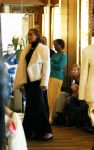 Amsterdam 1 september 2023
Modeshow in Hotel l Europe tijdens Amsterdam fashion week. Milouska Meulens , haar dochter loopt mee in de show.