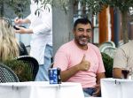 Amsterdam 11 september 2023
Mimoun Oaissa op terras bij George