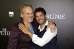 Amsterdam 11 september 2023
Premiere de Vuurlinie in Thuschinski Amsterdam .  Mingus Dagelet  en ...