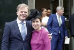 Den Haag 19 september 2023
Prinsjesdag 2023 .Pieter Omtzigt met zijn vrouw .