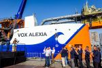 Rotterdam 9 september 2023
Prinses Alexia doopt het schip VOX Alexia in Rotterdam.