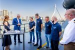 Rotterdam 9 september 2023
Prinses Alexia doopt het schip VOX Alexia in Rotterdam.