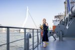 Rotterdam 9 september 2023
Prinses Alexia doopt het schip VOX Alexia in Rotterdam.