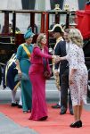 Den Haag 19 september 2023
Prinsjesdag 2023. Aanwezig namens de koninklijke familie , Koning Willem Alexander Koningin Maxima Prinses Amalia Prinses Alexia Prins Constantijn en Prinses laurentien.