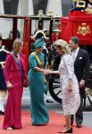 Den Haag 19 september 2023
Prinsjesdag 2023. Aanwezig namens de koninklijke familie , Koning Willem Alexander Koningin Maxima Prinses Amalia Prinses Alexia Prins Constantijn en Prinses laurentien.