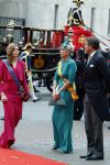 Den Haag 19 september 2023
Prinsjesdag 2023. Aanwezig namens de koninklijke familie , Koning Willem Alexander Koningin Maxima Prinses Amalia Prinses Alexia Prins Constantijn en Prinses laurentien.