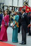 Den Haag 19 september 2023
Prinsjesdag 2023. Aanwezig namens de koninklijke familie , Koning Willem Alexander Koningin Maxima Prinses Amalia Prinses Alexia Prins Constantijn en Prinses laurentien.
