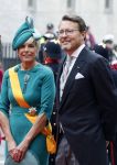 Den Haag 19 september 2023
Prinsjesdag 2023. Aanwezig namens de koninklijke familie , Koning Willem Alexander Koningin Maxima Prinses Amalia Prinses Alexia Prins Constantijn en Prinses laurentien.