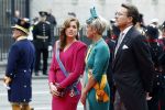 Den Haag 19 september 2023
Prinsjesdag 2023. Aanwezig namens de koninklijke familie , Koning Willem Alexander Koningin Maxima Prinses Amalia Prinses Alexia Prins Constantijn en Prinses laurentien.