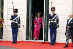 Den Haag 19 september 2023
Prinsjesdag 2023. Aanwezig namens de koninklijke familie , Koning Willem Alexander Koningin Maxima Prinses Amalia Prinses Alexia Prins Constantijn en Prinses laurentien.