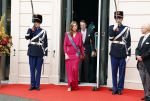 Den Haag 19 september 2023
Prinsjesdag 2023. Aanwezig namens de koninklijke familie , Koning Willem Alexander Koningin Maxima Prinses Amalia Prinses Alexia Prins Constantijn en Prinses laurentien.
