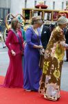 Den Haag 19 september 2023
Prinsjesdag 2023. Aanwezig namens de koninklijke familie , Koning Willem Alexander Koningin Maxima Prinses Amalia Prinses Alexia Prins Constantijn en Prinses laurentien.