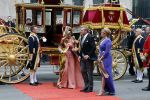 Den Haag 19 september 2023
Prinsjesdag 2023. Aanwezig namens de koninklijke familie , Koning Willem Alexander Koningin Maxima Prinses Amalia Prinses Alexia Prins Constantijn en Prinses laurentien.