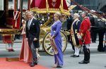 Den Haag 19 september 2023
Prinsjesdag 2023. Aanwezig namens de koninklijke familie , Koning Willem Alexander Koningin Maxima Prinses Amalia Prinses Alexia Prins Constantijn en Prinses laurentien.