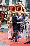 Den Haag 19 september 2023
Prinsjesdag 2023. Aanwezig namens de koninklijke familie , Koning Willem Alexander Koningin Maxima Prinses Amalia Prinses Alexia Prins Constantijn en Prinses laurentien.