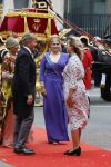 Den Haag 19 september 2023
Prinsjesdag 2023. Aanwezig namens de koninklijke familie , Koning Willem Alexander Koningin Maxima Prinses Amalia Prinses Alexia Prins Constantijn en Prinses laurentien.