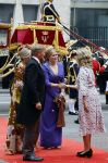 Den Haag 19 september 2023
Prinsjesdag 2023. Aanwezig namens de koninklijke familie , Koning Willem Alexander Koningin Maxima Prinses Amalia Prinses Alexia Prins Constantijn en Prinses laurentien.