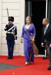 Den Haag 19 september 2023
Prinsjesdag 2023. Aanwezig namens de koninklijke familie , Koning Willem Alexander Koningin Maxima Prinses Amalia Prinses Alexia Prins Constantijn en Prinses laurentien.