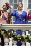 Den Haag 19 september 2023
Prinsjesdag 2023. Aanwezig namens de koninklijke familie , Koning Willem Alexander Koningin Maxima Prinses Amalia Prinses Alexia Prins Constantijn en Prinses laurentien.