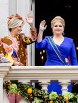 Den Haag 19 september 2023
Prinsjesdag 2023. Aanwezig namens de koninklijke familie , Koning Willem Alexander Koningin Maxima Prinses Amalia Prinses Alexia Prins Constantijn en Prinses laurentien.