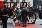 Den Haag 19 september 2023
Prinsjesdag 2023. Aanwezig namens de koninklijke familie , Koning Willem Alexander Koningin Maxima Prinses Amalia Prinses Alexia Prins Constantijn en Prinses laurentien.
