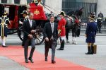 Den Haag 19 september 2023
Prinsjesdag 2023. Aanwezig namens de koninklijke familie , Koning Willem Alexander Koningin Maxima Prinses Amalia Prinses Alexia Prins Constantijn en Prinses laurentien.