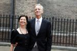 Den Haag 19 september 2023
Prinsjesdag 2023 . Aankomst van de ministers met partners en Staatsecretarissen met partners op het binnenhof. Robbert Dijkgraaf met zijn vrouw