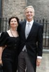 Den Haag 19 september 2023
Prinsjesdag 2023 . Aankomst van de ministers met partners en Staatsecretarissen met partners op het binnenhof. Robbert Dijkgraaf met zijn vrouw