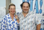Amsterdam 10 september 2023
Premiere Mamma mia in het delamar theater. Roos Schlicker met man