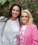 Amsterdam 4 september 2023
Boek presentatie Heleen v Royen bij het college Hotel. Samantha Steenwijk met partner Daisy