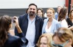 Hilversum 29 augustus 2023
Presentatie nieuwe tv seizoen NPO bij studio 21 op het mediapark. Sinan Can