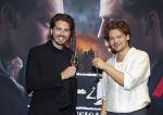 Barneveld 23 augustus 2023
Dorian Bindels en Soy Kroon gaan de mannelijke hoofdrollen spelen in 40-45 de Musical die door Studio 100 geproduceerd wordt . De voorstelling gaast spelen in de midden Nederland hallen.