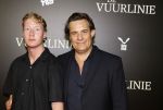 Amsterdam 11 september 2023
Premiere de Vuurlinie in Thuschinski Amsterdam .  Vincent Croiset met zoon