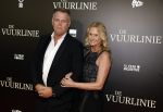 Amsterdam 11 september 2023
Premiere de Vuurlinie in Thuschinski Amsterdam .  Willem de Beukelaar met partner