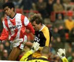 PSV-FC Utrecht, eindstand 5-0
Abel Xavier
Eindhoven, 21 november 1998