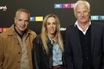 Schiphol 31 september 2024
Winterpresentatie RTL / Videoland in een tent achter Hotel v d Valk bij Schiphol . 
Alex v Keulen  Roos Reedijk en Bob Sikkes