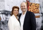 Den Bosch 29 september 2024
Premiere Saturday night fever in de Parade in Den Bosch . Anouk v Nes met partner