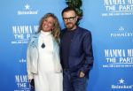 Rotterdam 27 september 2024
Premiere Mamma mia the party in sw Schiecentrale. Bjorn Ulvaeus  met grote fan Claudia