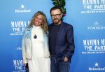 Rotterdam 27 september 2024
Premiere Mamma mia the party in sw Schiecentrale. Bjorn Ulvaeus  met grote fan Claudia