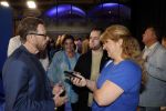Rotterdam 27 september 2024
Premiere Mamma mia the party in  Schiecentrale. Bjorn Ulvaeus met Karin Riethoven en Frank Waals