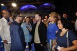 Rotterdam 27 september 2024
Premiere Mamma mia the party in  Schiecentrale. Bjorn Ulvaeus met Karin Riethoven en Frank Waals
