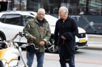 Amsterdam 16 september 2024
Oscar Hammerstein en Bram Moszkowicz na een lunch in Amsterdam zuid . Oscar is op zijn BMW Motor