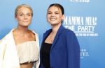 Rotterdam 27 september 2024
Premiere Mamma mia the party in  Schiecentrale. Britt Scholte met een vriendin