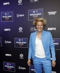 Utrecht 2 september 2024
Voetballer van het jaar verkiezing  van ESPN in de Fabrique in Utrecht. Daphne Koster kwam met haar zus
