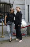Amsterdam 5 september 2024
Modeshow Cklaes Iversen en POM Amsterdam tijdens de AFW. davy Hezemans met een colega
