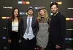 Schiphol 31 september 2024
Winterpresentatie RTL / Videoland in een tent achter Hotel v d Valk bij Schiphol . Delfina Chaves Martijn lakemeijer Claire Bender en Steef de Bot