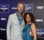 Utrecht 2 september 2024
Voetballer van het jaar verkiezing  van ESPN in de Fabrique in Utrecht. Edwin v d Sar  en zijn vrouw Annemarie v d Sar