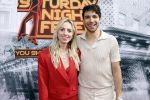 Den Bosch 29 september 2024
Premiere Saturday night fever in de Parade in Den Bosch . Elinde de Ruig met partner