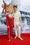 Den Bosch 29 september 2024
Premiere Saturday night fever in de Parade in Den Bosch . Elinde de Ruig met partner