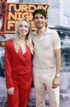 Den Bosch 29 september 2024
Premiere Saturday night fever in de Parade in Den Bosch . Elinde de Ruig met partner
